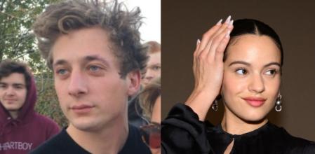 Jeremy Allen White y Rosalía