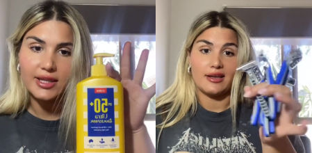 Naima ha mostrado las cosas que encuentra recogiendo las habitaciones de un hotel.