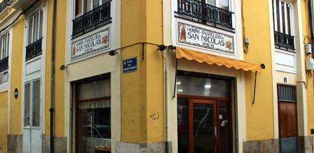 La fachada del horno de San Nicolás.