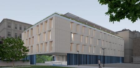 Simulación de cómo será el futuro edificio de Marina de Empresas