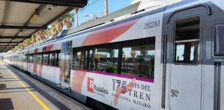 Tren conmemorativo de los 175 años de la estación de MATARÓ