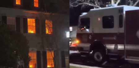 Se viene tan arriba con la decoración de su casa por Halloween que acaban acudiendo los bomberos