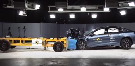 Las pruebas de choque de EuroNCAP otorgan la máxima puntuación del BYD Dolphin&nbsp;