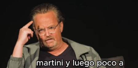 El discurso de Matthew Perry cuando presentó su libro