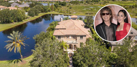 La mansión, de estilo mediterráneo, se ubica en la urbanización Lakewood Ranch, en Sarasota.