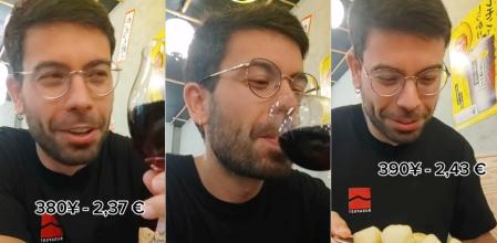 Un joven español muestra cómo es un bar de tapas en Japón.