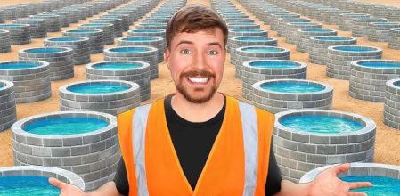 El 'youtuber' Mr Beast excava 100 pozos de agua en Kenia: “Ha avergonzado a toda la clase política”