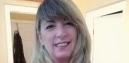 JoAnn compró esta americana de segunda mano