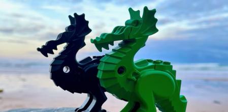 El naufragio de un contenedor con más de 5 millones de piezas de Lego sigue atrayendo a fans y buscadores en el mar