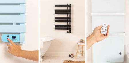 Toalleros eléctricos de la marca Create.