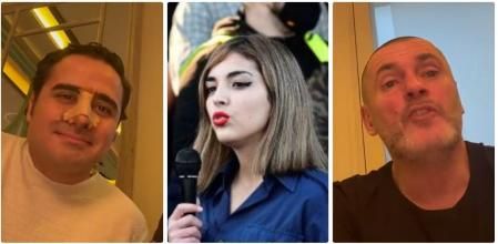 Alvise Pérez, Isabel Peralta y Daniel Esteve