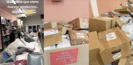 Una tienda triunfa vendiendo devoluciones de Amazon... y su producto estrella son los paquetes misteriosos de 1 euro