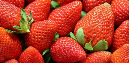 Las fresas son un alimento rico en polifenoles.