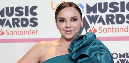 Singer Chenoa at photocall for 40 principales music nominees awards in Madrid on Tuesday, 17 October 2023.