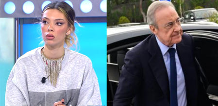 Alejandra Rubio detalla el percance que sufrió con Florentino Pérez en el funeral de Fernández Tapias: ''Me llevé un empujón''