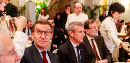 Desayuno informativo en el Hotel Ritz con Rajoy, Feijóo y Rueda