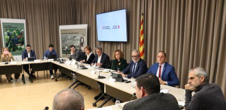 La comisión de cercanías de la Diputación de Lleida se ha reunido este jueves.