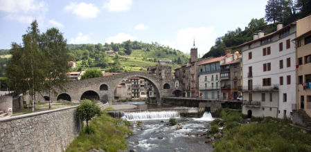 Camprodon es una de las localidades más pintorescas de los Pirineos Oriental.
