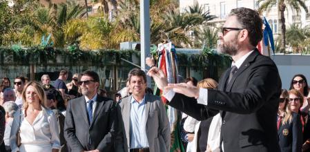 Carlos Mazón en el homenaje a las bandas de música