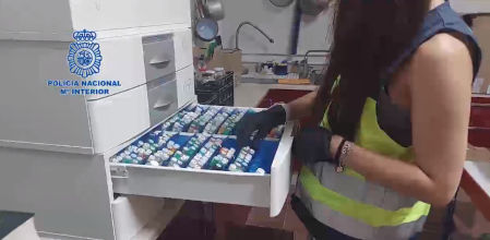 Se ha registrado el complejo de la comunidad y se han intervenido casi 200 kg de mercurio