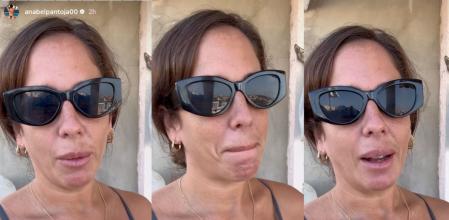 Anabel Pantoja enseña las obras de su casa