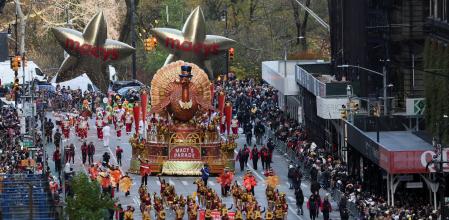 El famoso desfile ha comenzado a las 9.00 en Nueva York.
