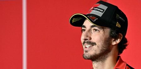 Pecco Bagnaia, en València