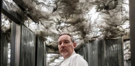 Albert Adrià, en su restaurante Enigma