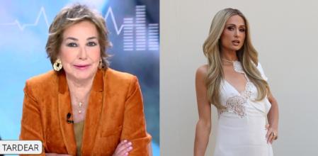 Ana Rosa Quintana se moja tras la reciente maternidad de Paris Hilton: 