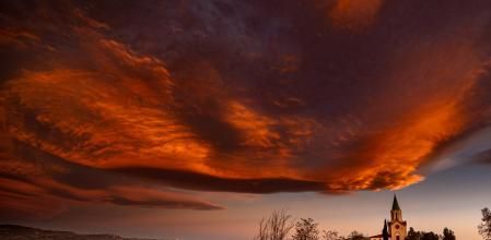 Altocúmulos en Manlleu.