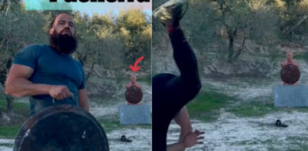 El tiro de paellera, su nueva especialidad