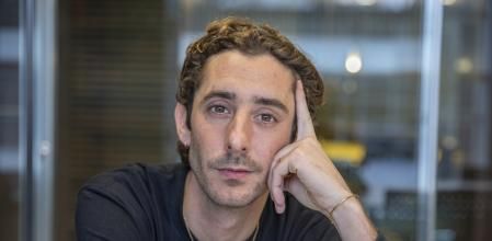 Enric Auquer, ayer, en la redacción de 'Guyana Guardian'