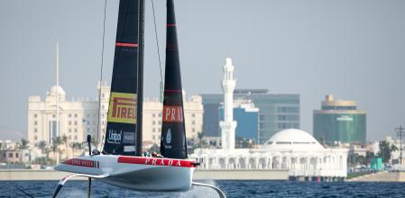 Official Practice Racing - November 29, 2023. America’s Cup Preliminary Regatta Jeddah presented by NEOM, 29th Nov - 2nd Dec 2023.