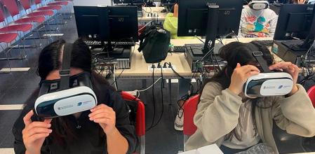 Las clases prácticas son algo más amenas con el uso de la realidad virtual