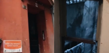 La fachada y el interior del edificio