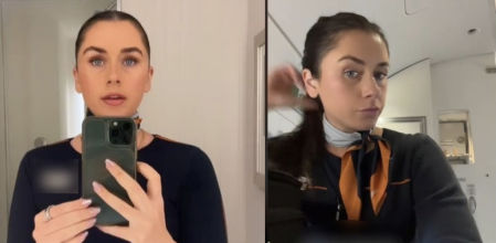 La comprometida petición de un pasajero a una azafata de vuelo: “Dudé, pero me entusiasmó y cumplí”