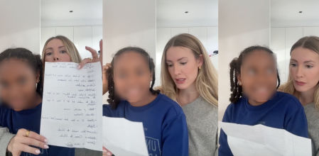 Muestra la carta de Papá Noel de su sobrina y abre un debate en los comentarios: “¿Desde cuándo es más de un regalo?”