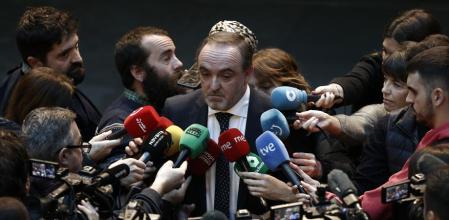 El portavoz del grupo parlamentario de UPN, Javier Esparza