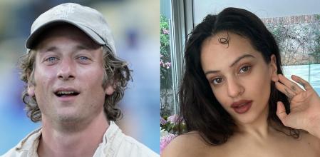 Jeremy Allen White y Rosalía, vistos de nuevo.