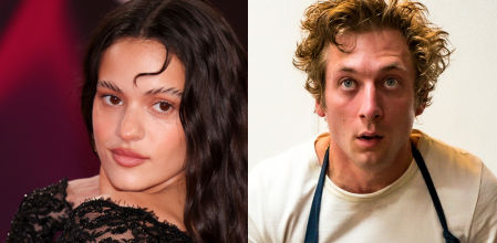 Rosalía y Jeremy Allen White, portada