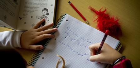 FOTO ALEX GARCIA ALUMNO DE 8 AÃ#{emoji}145;OS CON PROBLEMAS DE DISLEXIA. FOTO ILUSTRACION 29/10/11