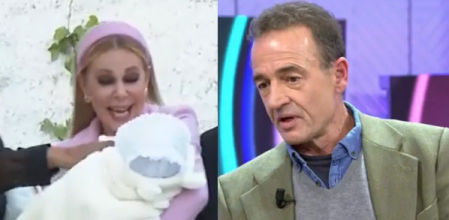 Ana Obregón ha vivido el bautizo sin Lequio