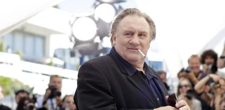 Gérard Depardieu en el festival de Cannes