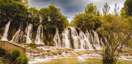 Un rincón de Peralejos de las Truchas, en Guadalajara
