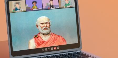 Detalle de una ilustración de Guillem Casasús