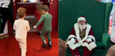 Los niños alucinan durante todo el trayecto