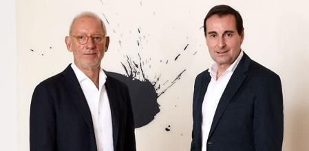 Isak Andic, fundador de Mango, y Toni Ruiz, consejero delegado de Mango