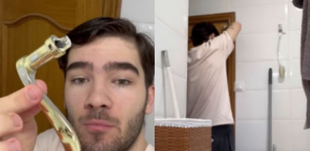 El pomo roto y el intento de solución&nbsp;