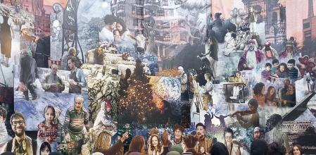 Pesebre de la plaza Sant Jaume.