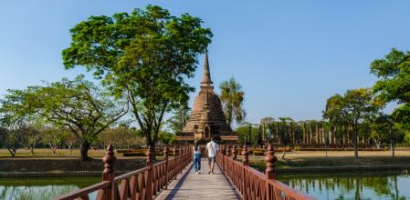 Wat Sa Sit, Sukhothai old city, Thailand